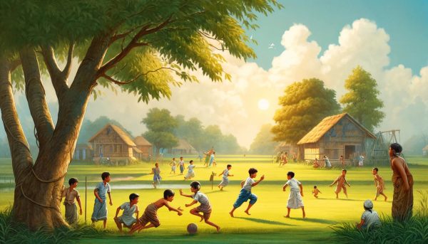 Amar khela jokhon chilo tomar shone     